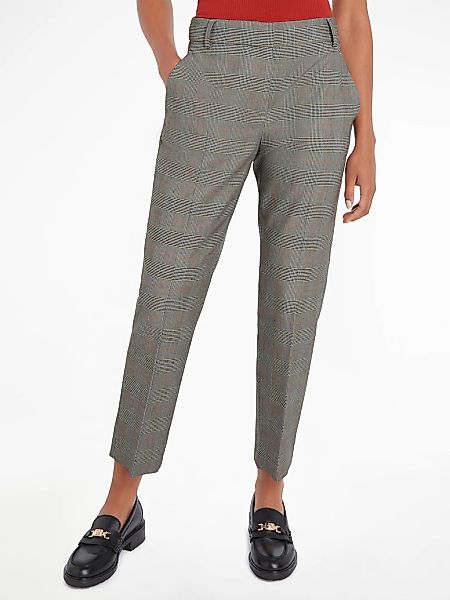 Tommy Hilfiger Webhose POW CHECK SLIM STRAIGHT PANT (Global Serie TH WOMEN) günstig online kaufen