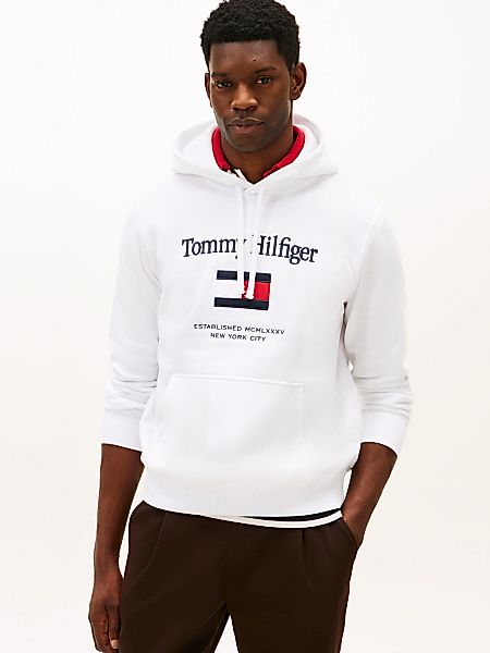 Tommy Hilfiger Hoodie "TOMMY EMBRO FLAG", normale Passform, Stickerei günstig online kaufen