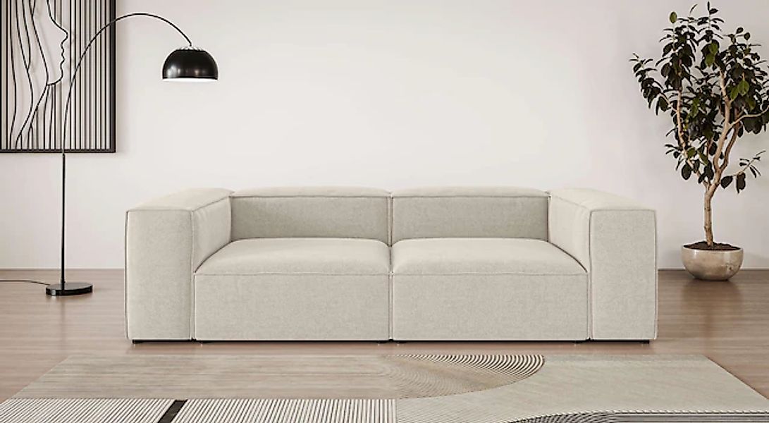 INOSIGN Big-Sofa »XL HAILY Modularsofa extra tief, Maße B/T/H: 260/130/72 c günstig online kaufen