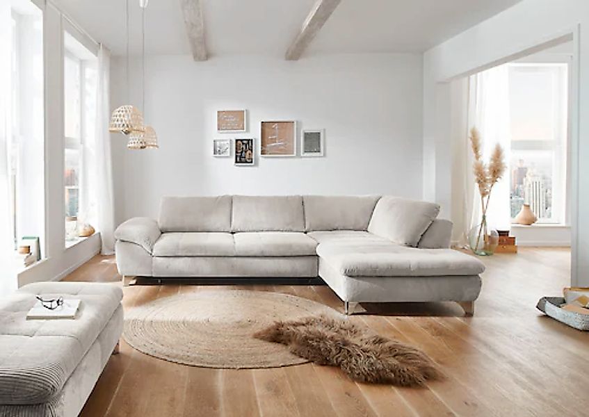 Die PlanBar Ecksofa »MP-IN14007 L-Form«, wahlweise mit Bettfunktion und ver günstig online kaufen
