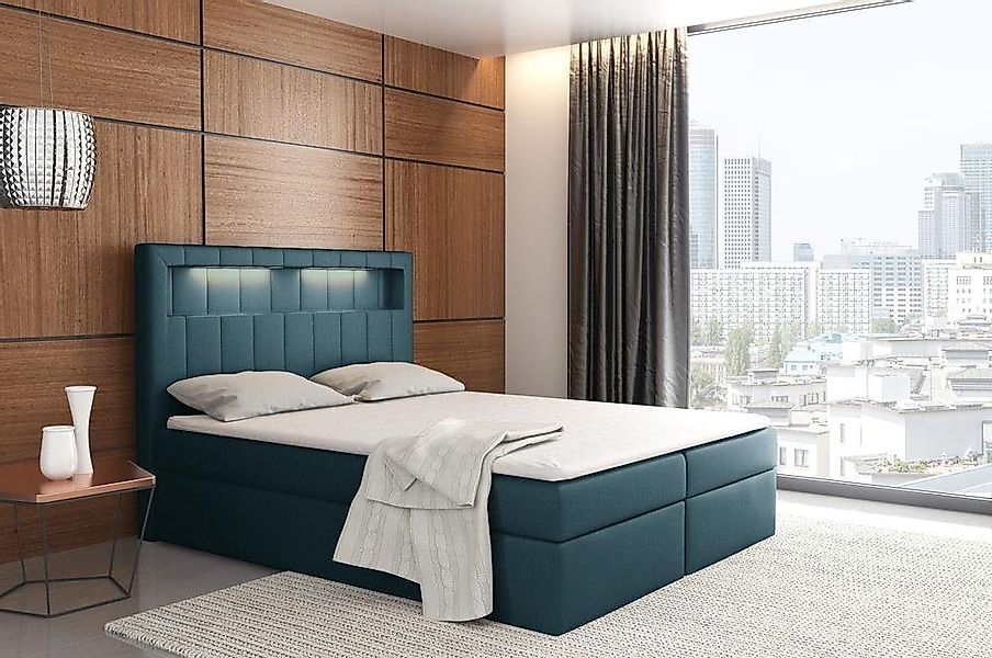 99rooms Boxspringbett Florinda (Bett, Schlafzimmerbett), mit Taschenfederke günstig online kaufen