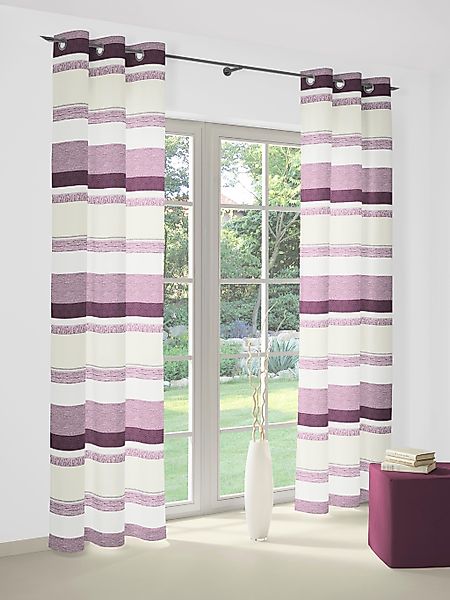 Wirth Vorhang "Novara" Ösen 1 Stk. tlg. günstig online kaufen