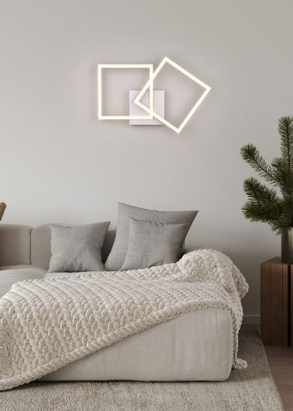 my home LED Deckenleuchte »ANTJE, Deckenlampe, schwenkbare LED-Rechtecke« L günstig online kaufen