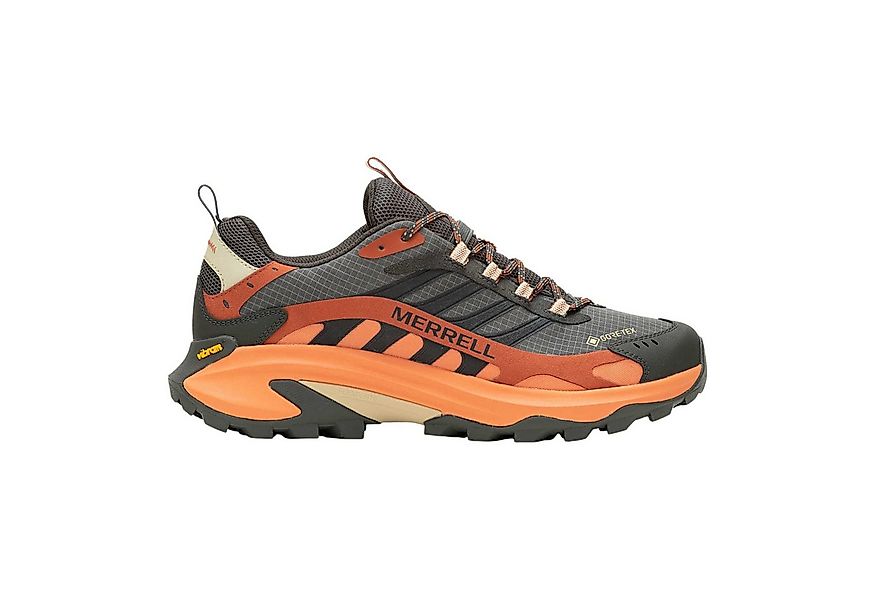 Merrell Moab Speed 2 GTX (Trail, wasserdicht) grau/orange Herren Wanderschu günstig online kaufen