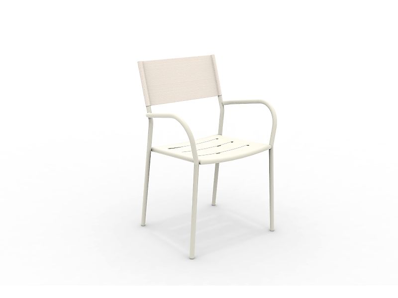 Vera Outdoorsessel stapelbar Ivory, Clay günstig online kaufen