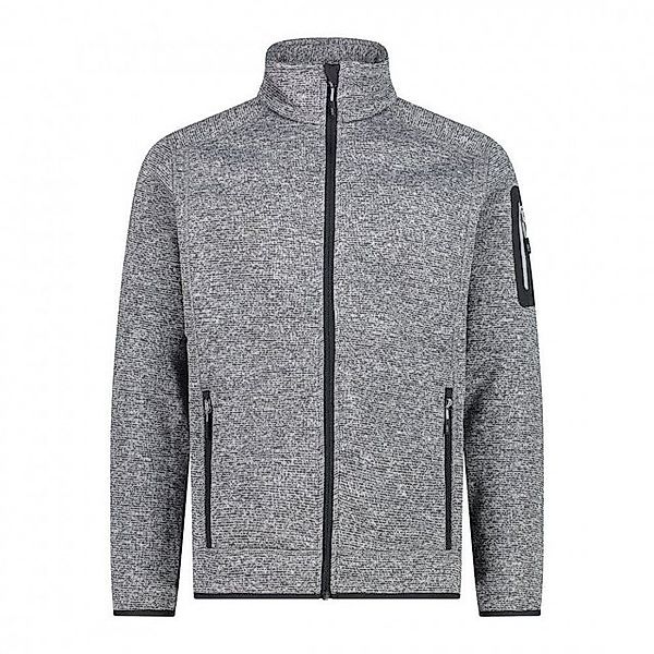 CMP Fleecejacke MAN JACKET ICE-TITANIO-NERO günstig online kaufen