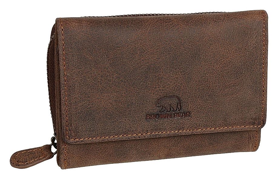 Brown Bear Geldbörse Brown Bear Damengeldbörse Lou, mit 9 Kartenfächern im günstig online kaufen