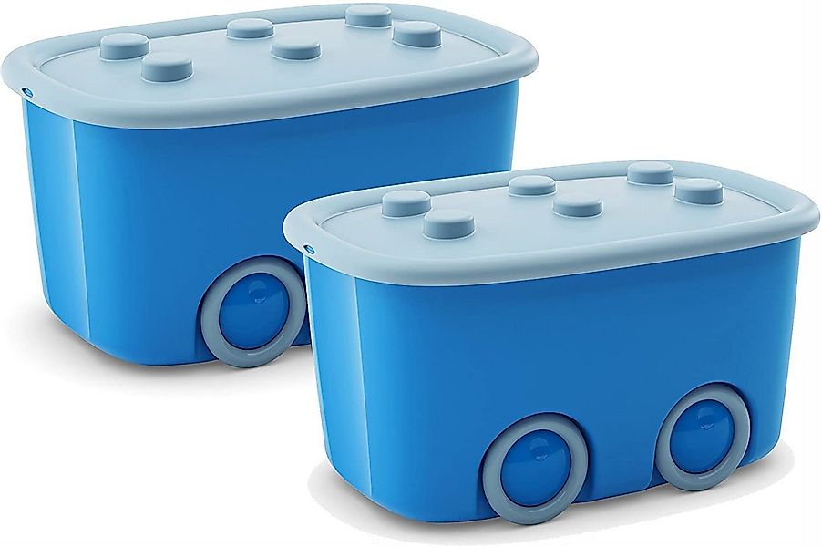 ONDIS24 Aufbewahrungsbox Spielzeugaufbewahrungsbox Spielzeugkiste Kinder (2 günstig online kaufen