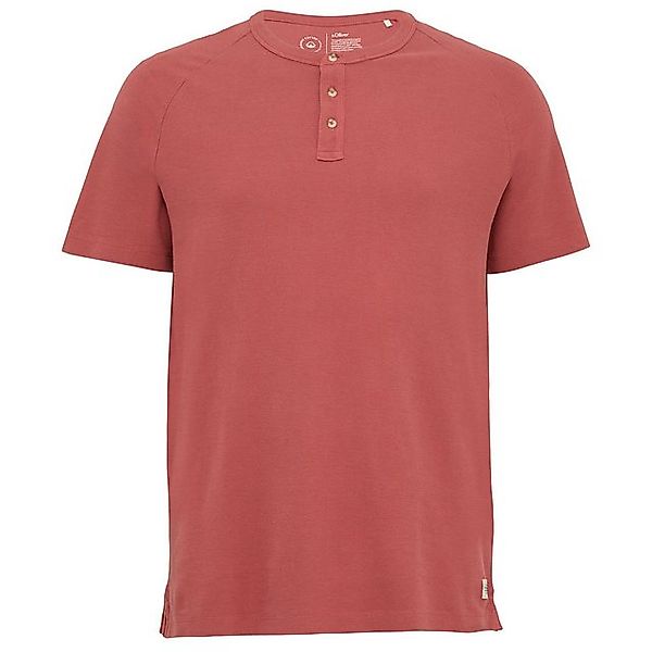 s.Oliver Rundhalsshirt s.Oliver XXL Henley T-Shirt günstig online kaufen