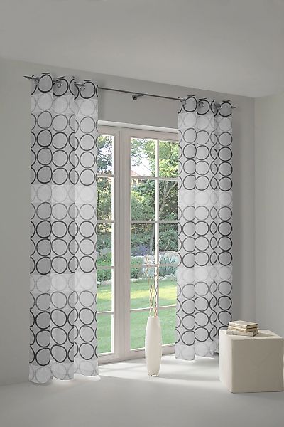 Wirth Vorhang "Zirbello" Ösen 1 Stk. tlg. günstig online kaufen