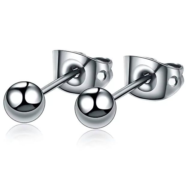 Karisma Schmuck Paar Ohrstecker Unisex Titan G23 Ohrring Kugel Antiallergen günstig online kaufen