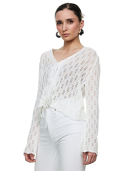 Worldclassca Strickjacke Worldclassca Strickjacke mit Schleife günstig online kaufen