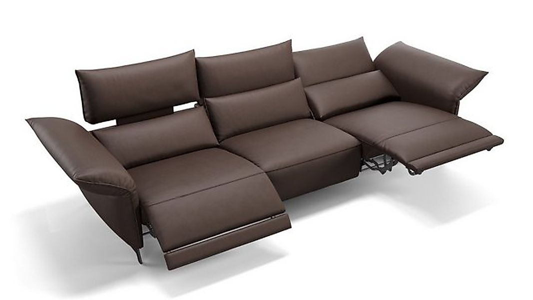 Sofanella 3-Sitzer Leder CUNEO, Relaxcouch, Designersofa, Designer Sofa, 3e günstig online kaufen