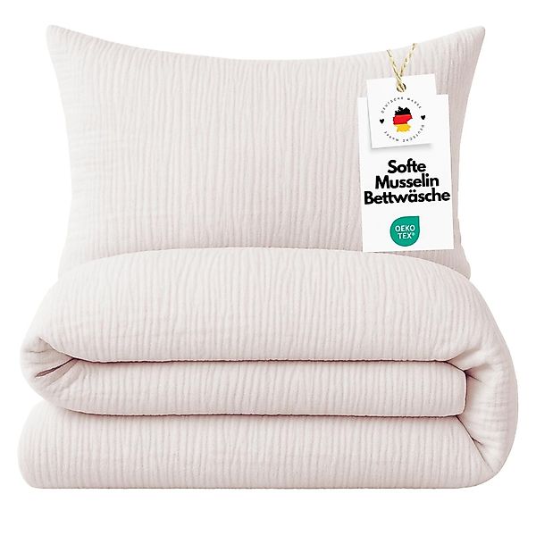 Carpe Sonno Bettwäsche Musselin Bettwäsche 135x200 günstig online kaufen