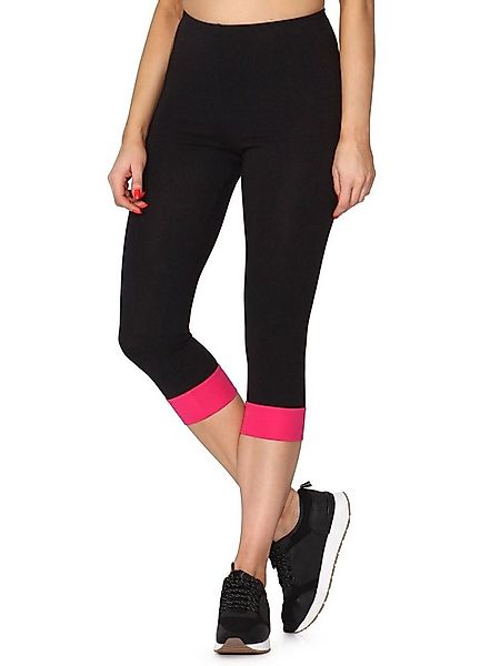 Merry Style Leggings Damen Leggings aus Baumwolle mit angenähtem Bündchen M günstig online kaufen