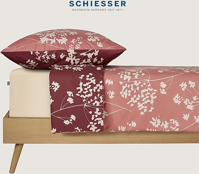 Schiesser Wendebettwäsche »Alyssa aus weicher Baumwolle mit feinen Blüten b günstig online kaufen