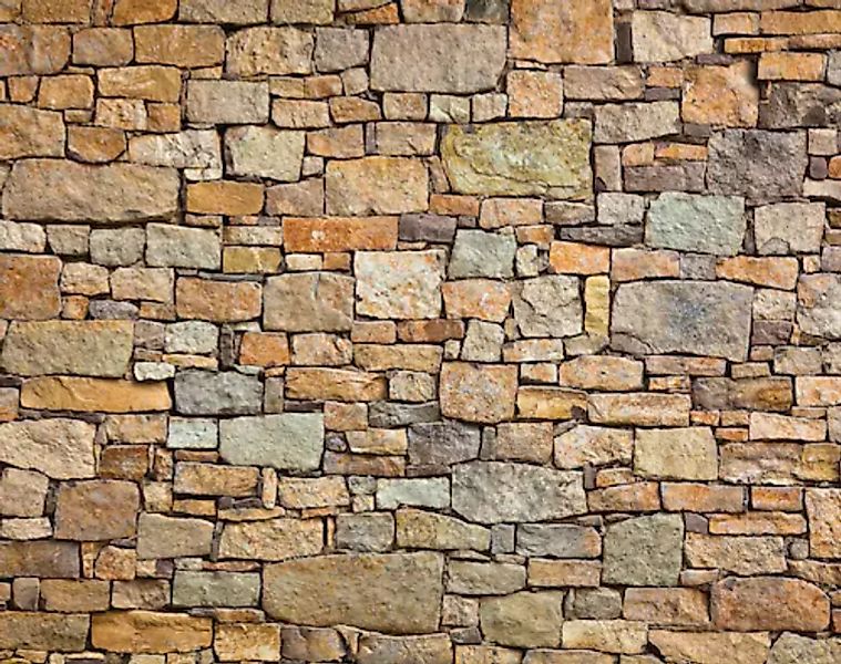 Papermoon Fototapete »Stone Wall« günstig online kaufen
