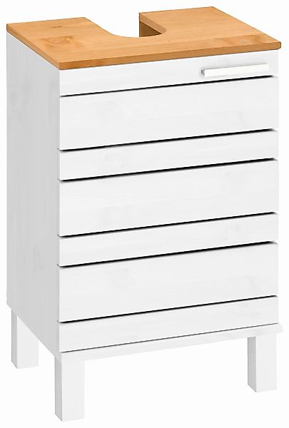 Home affaire Waschbeckenunterschrank "JOSIE", Breite 40 cm, aus Massivholz, günstig online kaufen