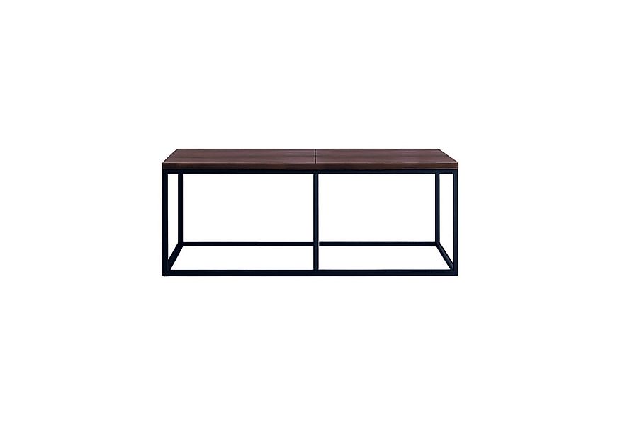 relaxdays Essbank Sitzbank Esszimmer Industrial 120 cm, dunkelbraun günstig online kaufen