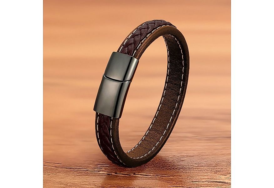 NAHLE Lederarmband (inkl. Schmuckbox), aus Leder, mit Magnetverschluss für günstig online kaufen