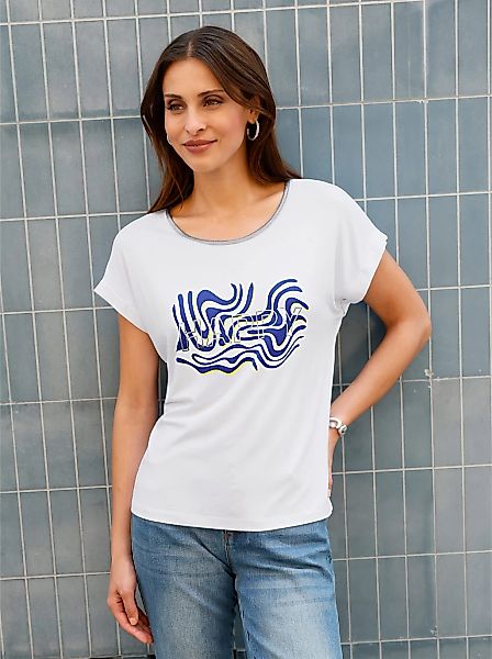 Inspirationen Rundhalsshirt "Kurzarm-Shirt" 1 tlg. günstig online kaufen