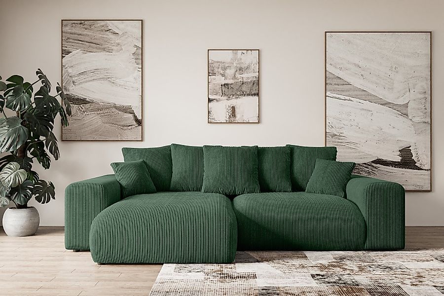 ALTDECOR Ecksofa ESKAR-L, Couch mit Schlaffunktion, günstig online kaufen