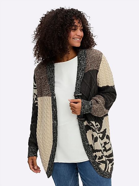 sheego by Joe Browns Strickjacke Strickjacke Langarm günstig online kaufen