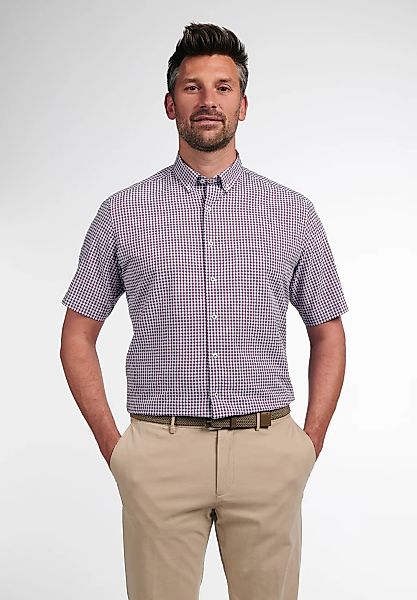 Eterna Kurzarmhemd "MODERN FIT", EASY IRON (bügelleicht) günstig online kaufen