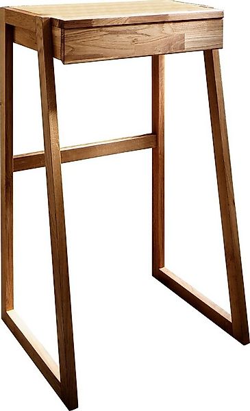 Home affaire Stehpult Dura, aus massivem Wildeichenholz oder Buche, Höhe 11 günstig online kaufen