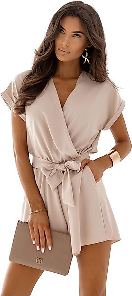 EloModa Jumpsuit Damen Sommer Jumpsuit Einfarbig günstig online kaufen