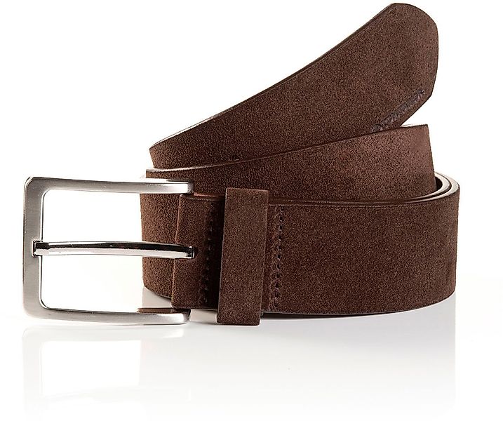 TOM TAILOR Synthetikgürtel Veloursgürtel, Freizeit- und Anzugsgürtel, bis G günstig online kaufen