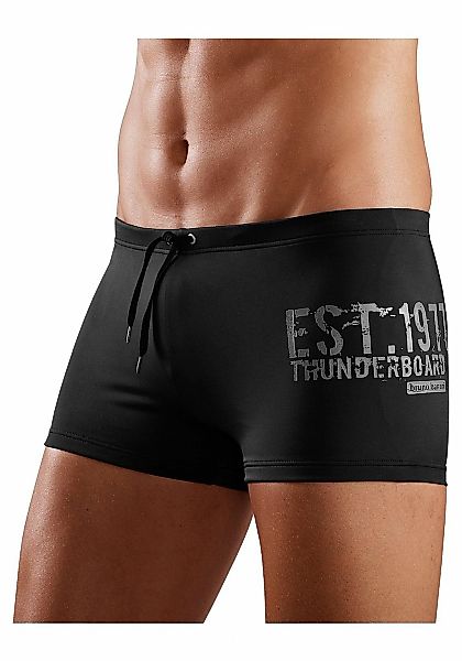 Bruno Banani Boxer-Badehose mit seitlichem Print günstig online kaufen
