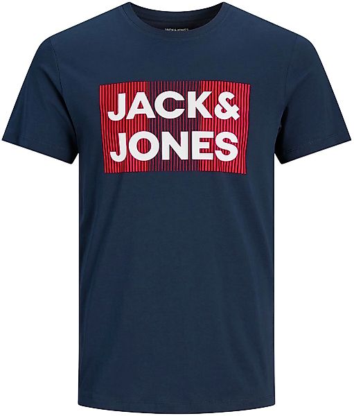 Jack & Jones Herren Rundhals T-Shirt JJECORP LOGO PLAY 3er PACK - Slim Fit günstig online kaufen
