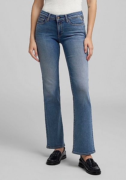 Replay Bootcut-Jeans NEW LUZ mit gesticktem R an der Gesäßtasche günstig online kaufen