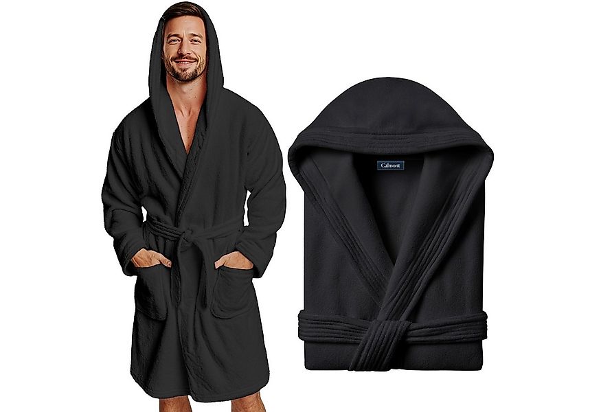 CALMONT Herrenbademantel CALMONT - Bademantel Herren aus 100% Baumwolle Fro günstig online kaufen