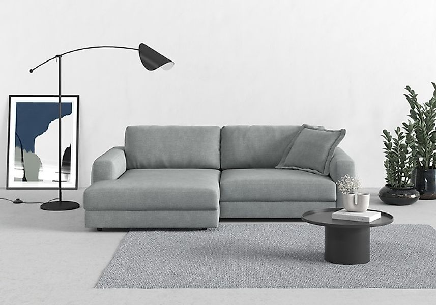 TRENDMANUFAKTUR Ecksofa »Bourbon, Mega Designsofa mit tollem Sitzkomfort, B günstig online kaufen