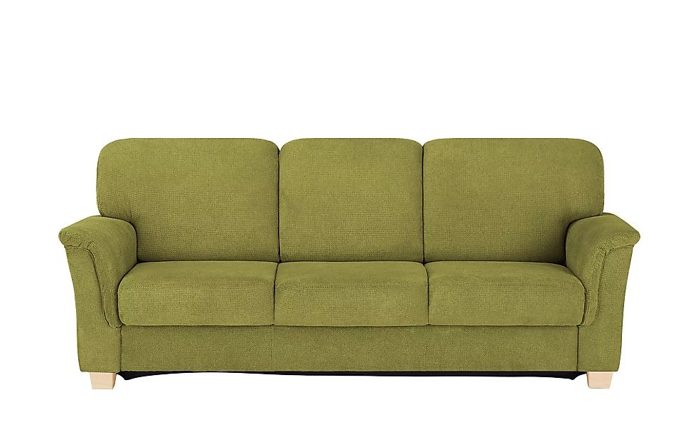smart Sofa  Valencia - grün - 224 cm - 90 cm - 93 cm - Polstermöbel > Sofas günstig online kaufen