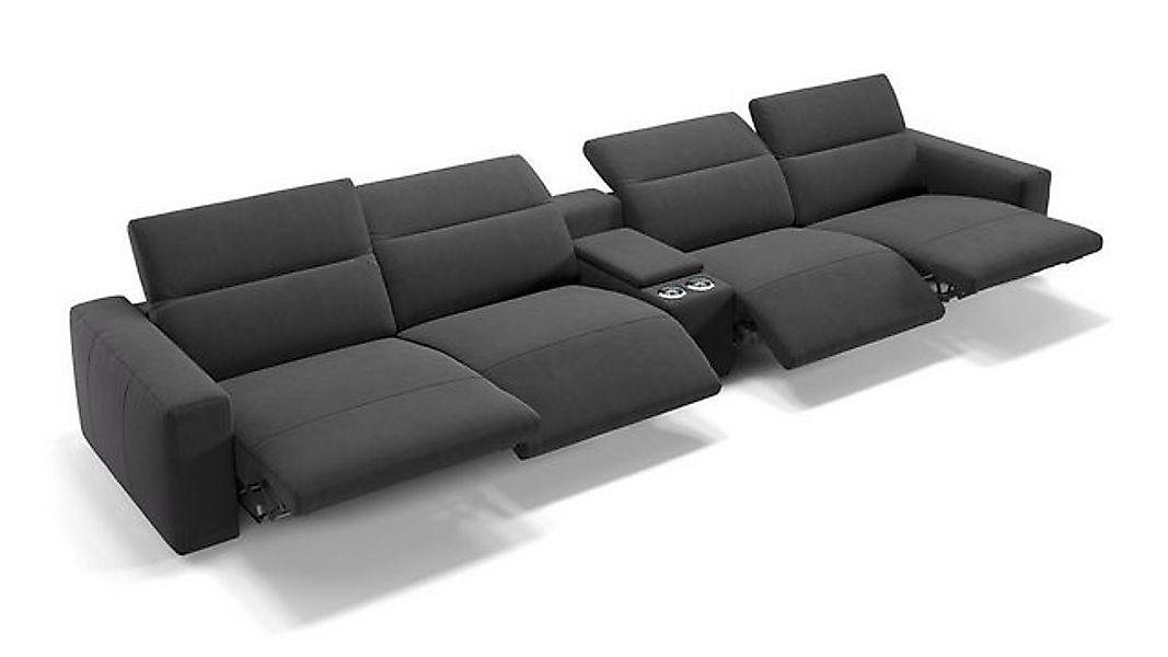 Sofanella 4-Sitzer Stoff LENOLA, Heimkinosofa, Kinocouch, Funktionssofa, Ki günstig online kaufen