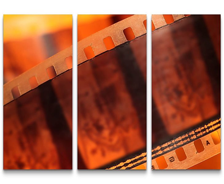 Sinus Art Leinwandbild Retro  Filmstreifen günstig online kaufen