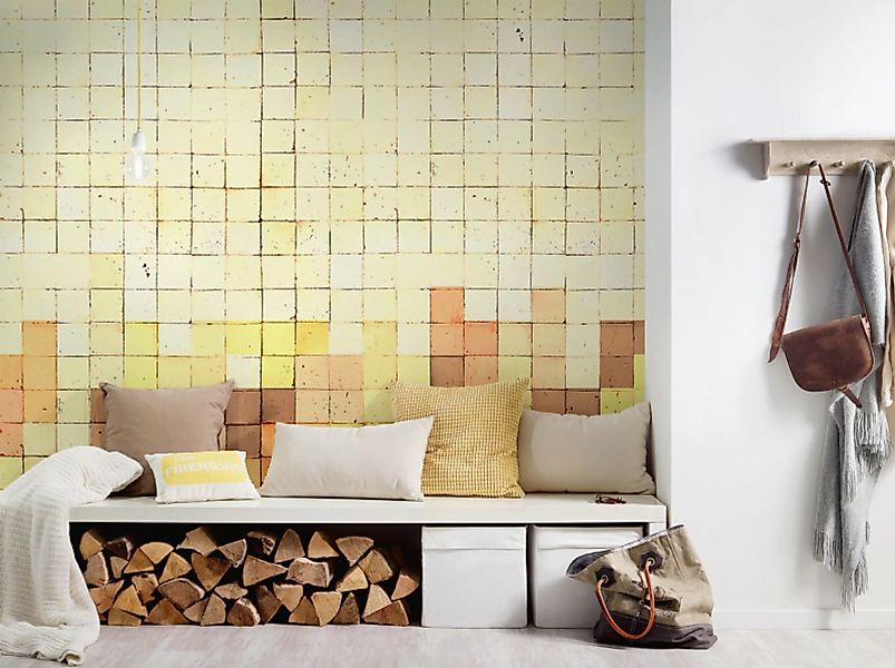 Architects Paper Fototapete »Atelier 47 Mosaic Tetris 2«, geometrisch, Vlie günstig online kaufen