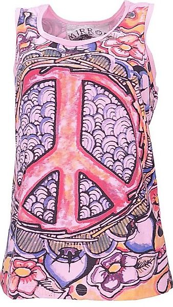Guru-Shop T-Shirt Mirror Tank Top, Yoga-Top - Peace/pink alternative Beklei günstig online kaufen