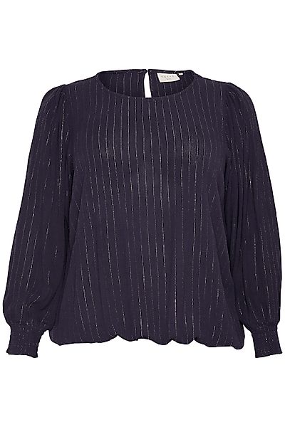KAFFE Curve Langarmbluse Langarm-Bluse KClio Große günstig online kaufen