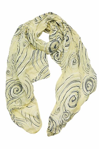 COLLEZIONE ALESSANDRO Modeschal "Himmel", mit Seidenanteil, Made in Italy günstig online kaufen