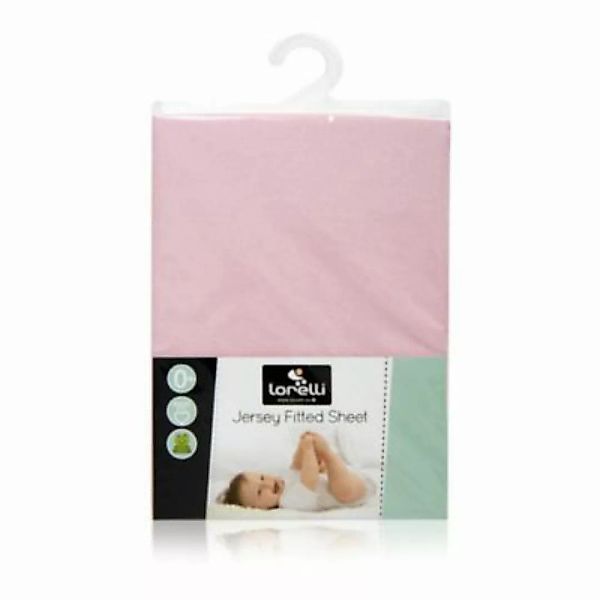 Babybett Spannbetttuch Bettwäsche pink/rosa Gr. 120 x 60 günstig online kaufen