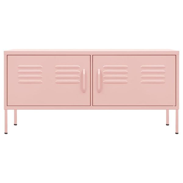 vidaXL TV-Schrank TV-Schrank Rosa 105x35x50 cm günstig online kaufen