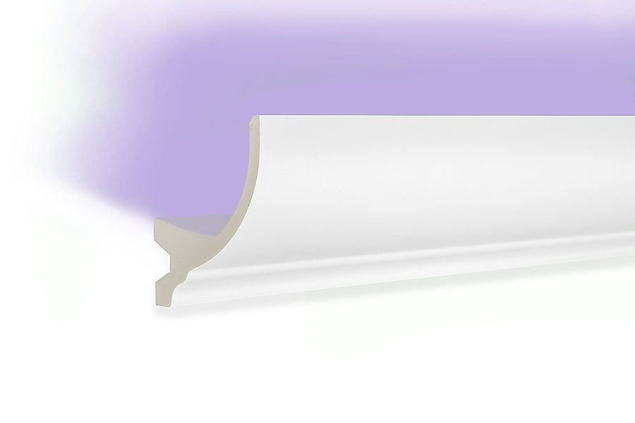 Tesori Stuckleiste KF715, 2 Meter, LED günstig online kaufen