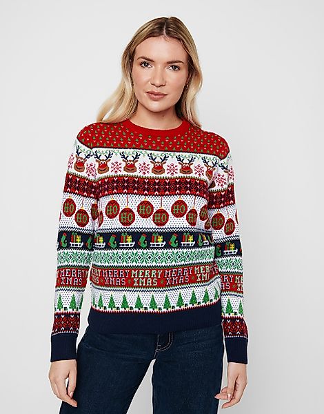Threadbare Rundhalspullover (1-tlg) im weihnachtlichen Design günstig online kaufen