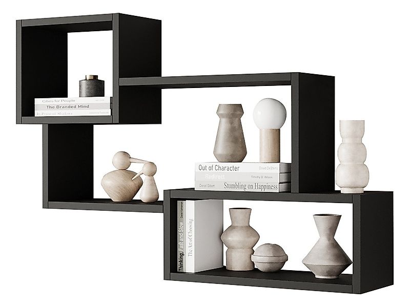 MIRJAN24 Wandregal Trio 005, 87x18x54 cm günstig online kaufen