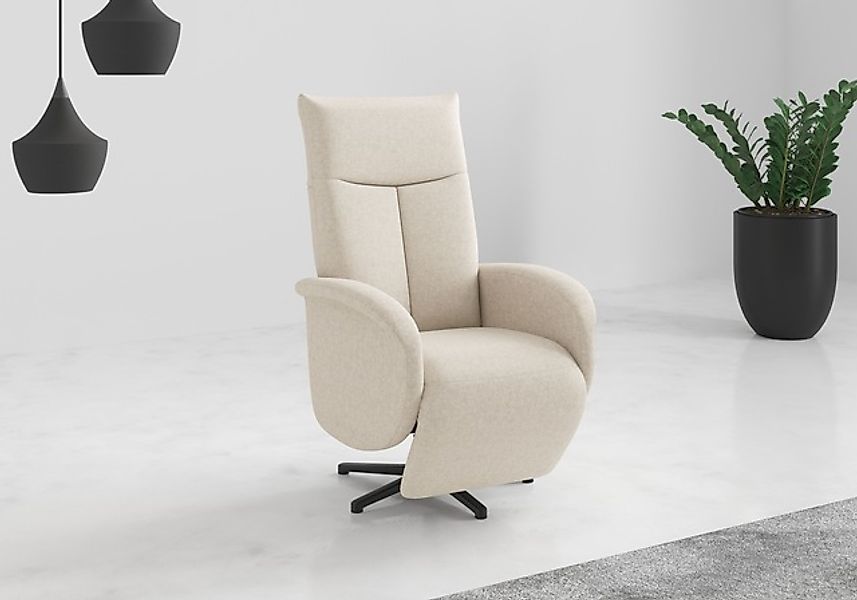 sit&more TV-Sessel »Juma, inkl. Drehfunktion & Kopfteilverstellung«, Höhe A günstig online kaufen