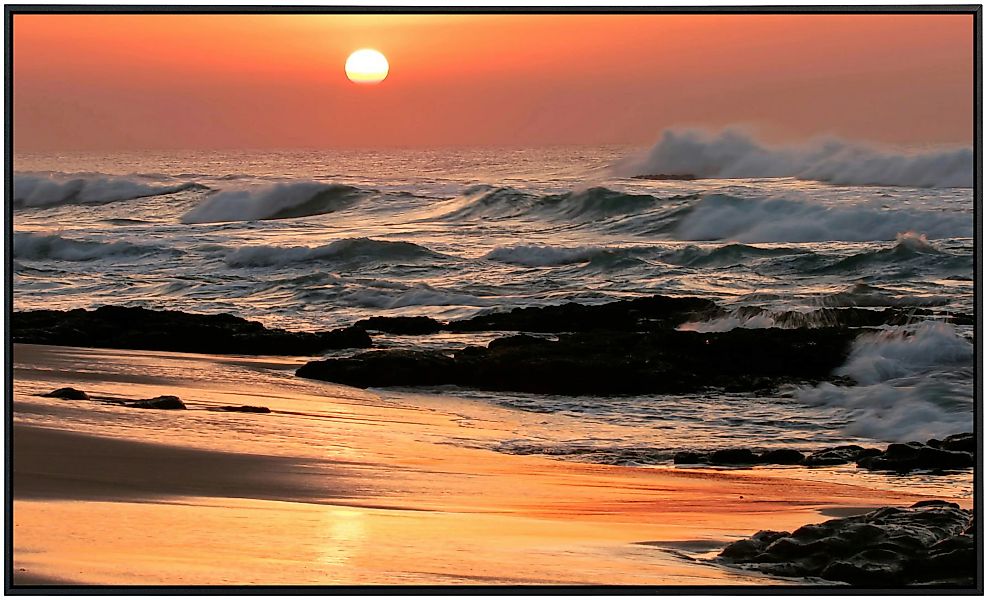 Papermoon Infrarotheizung »Seelandschaft bei Sonnenaufgang«, sehr angenehme günstig online kaufen